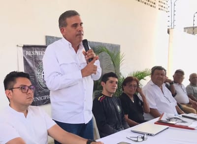 Javier Oropeza, político de oposición en Venezuela. Foto: Facebook