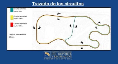 Nuevos circuitos que tendrá La Sabana. 