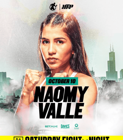 Naomy Valle, boxeadora nacional.