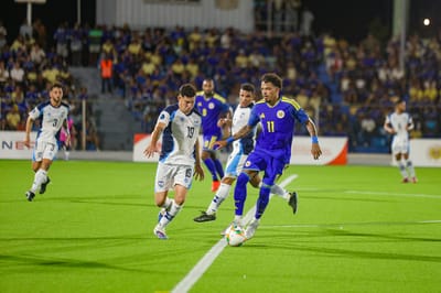 Nicaragua fue goleada en Curazao. Cortesía Concacaf.