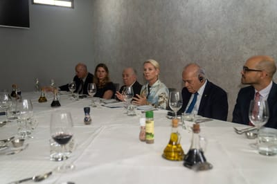 Reunión de la embajadora Hildebrand con altos funcionarios del Poder Judicial.