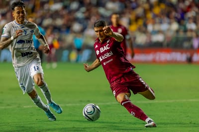 Saprissa ante Cartaginés. Cortesía Concacaf.