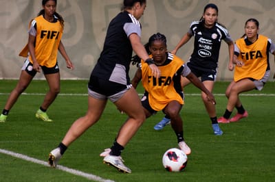 Sele Femenina Sub-20 en Polonia. Cortesía Fedefútbol.