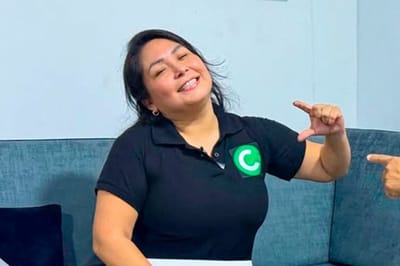 Susy Aponte, periodista peruana. Foto: X
