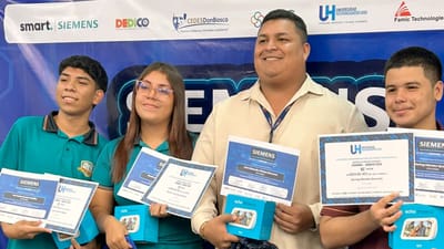CTP Cañas ganadores Siemens Youth Innovation Search 2026