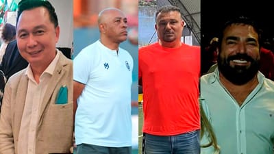 El extraditable Tam, Mauricio Wright; Óscar Valverde y Alberto Gómez. CRH