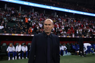Zidane, técnico de Francia