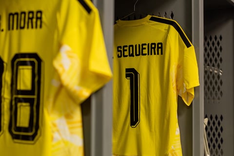 Porteros de La Sele. Cortesía Fedefútbol.