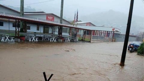 Inundaciones en Turrialba