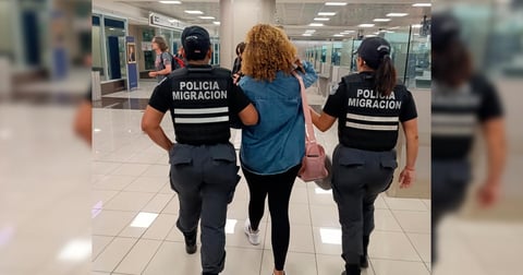 (Video) Vea el momento en el que detienen a la esposa de Pecho de Rata