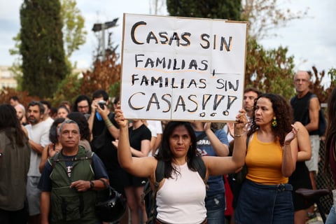 Crisis de vivienda en España.