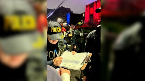 Fuerza Pública ordenó registrar a asistentes a la llegada de la Antorcha en Cartago