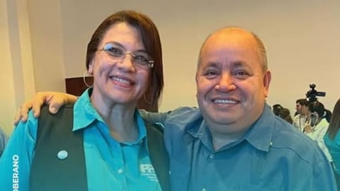 Freddy González y Mayuli Ortega del PPSO