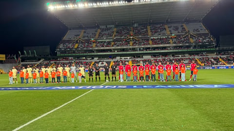 La Sele en Liga de Naciones. Foto Valeria Salazar.