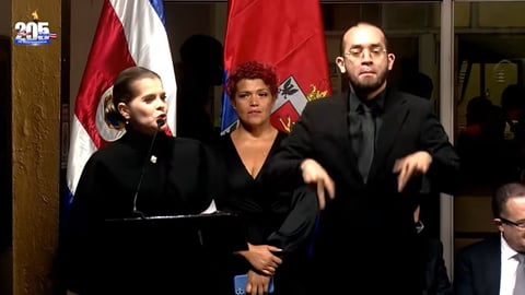 Laura Fernández pide a diputados aprobar leyes contra el crimen organizado