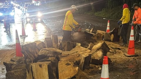 MOPT reporta una ruta cerrada y otras tres con afectaciones por lluvias