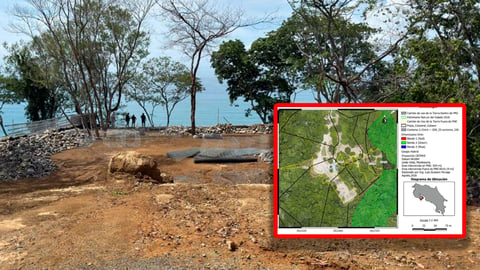 OIJ y Fiscalía investigan daños en río y catarata de Montezuma