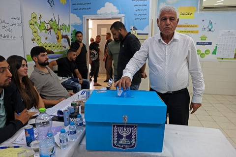 Israel vota dividido en su primera elección desde los ataques de Hamás