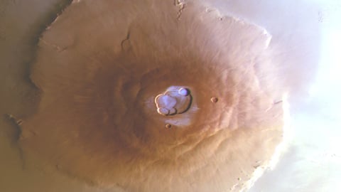 Monte Olimpo volcán Marte