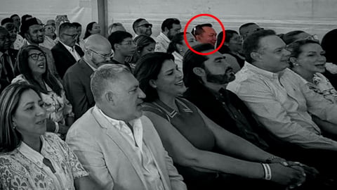 Video muestra a extraditable cerca de Chaves, Fernández y diputados del PPSO en actividad oficial