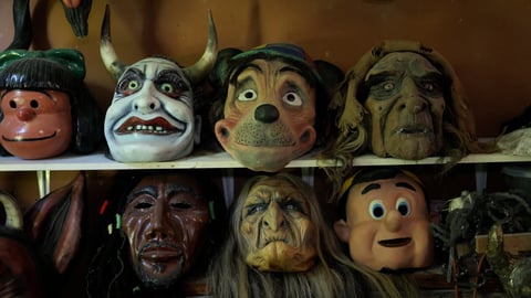 Mascaradas ticas llevan la huella de distintos pueblos y culturas