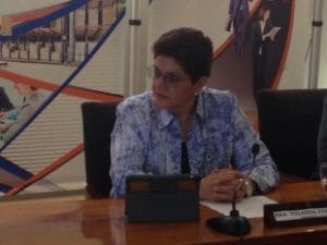 Yolanda Fernández, presidenta de la Cámara de Comercio de Costa Rica (CRH).