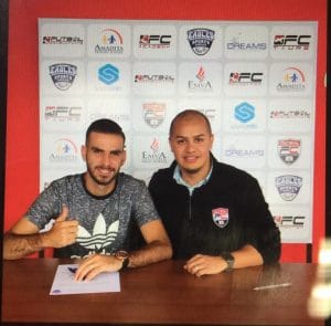 Yendrick Ruiz contrato