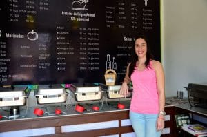 Su estilo de vida saludable llevó a Amalia Valerio a crear Fit Kitcheb. Foto Daniela Abarca CRHoy