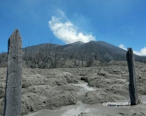 Así luce La Silvia de Turrialba. Foto Luis Fernando Leiva/CRH