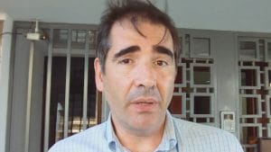Ignacio Santos, director de Telenoticias. Captura de pantalla video Youtube, Cruz Roja.