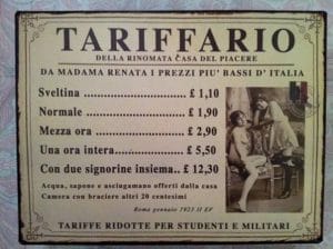 Tarifario