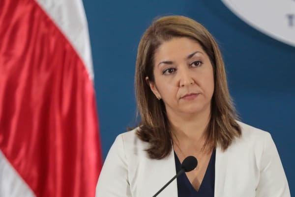 Vicepresidenta de la República, Mary Munive, en conferencia de prensa. (Julieth Méndez | Casa Presidencial)