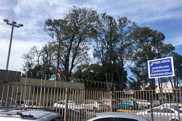 Fachada del Tribunal Contencioso Administrativo, en San José. (Archivo | CRHoy.com)