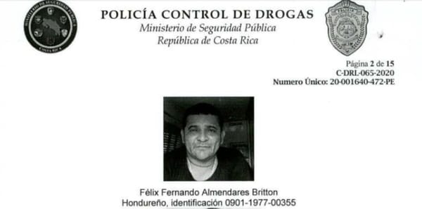 Felix Almendares Britton hondureño