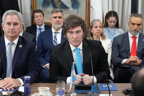Javier Milei, presidente de Argentina. AFP