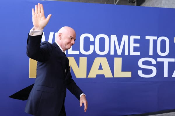 Gianni Infantino, presidente de la FIFA.