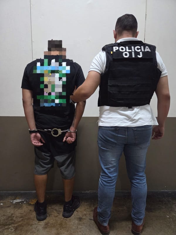 Moraga, detenido por el OIJ.