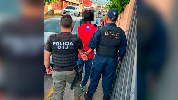 Sospechoso detenido por el OIJ.
