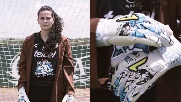 La portera Noelia Bermúdez.