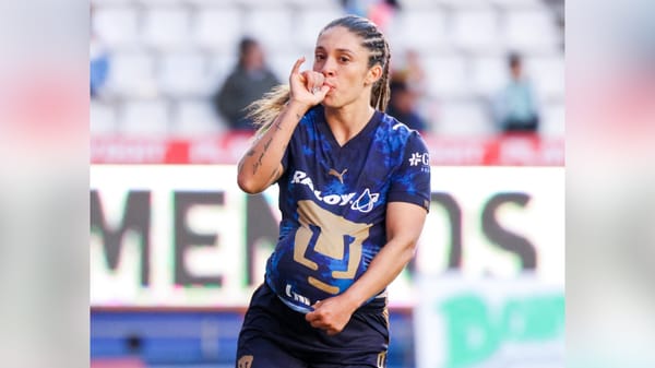 Priscila Chinchilla anota con Pumas. Cortesía Pumas.