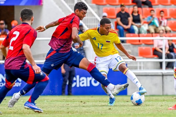 Selección Preolímpica. Cortesía Fedefútbol.