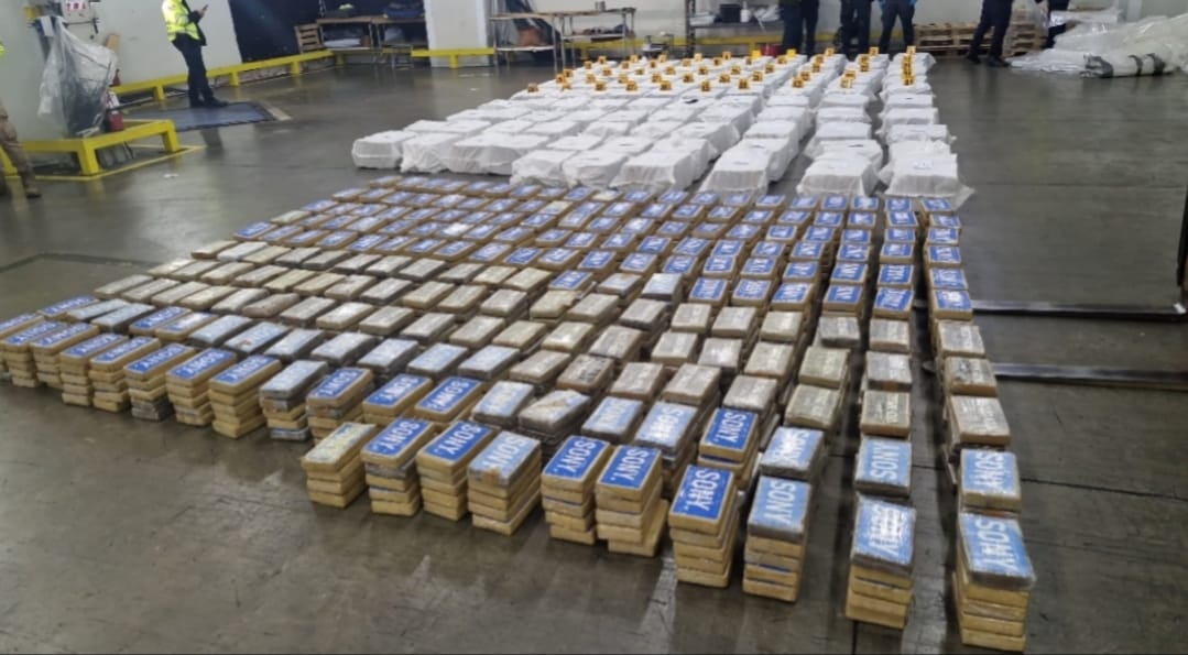 Decomisan más de tres toneladas de droga en muelle de Moín | CR Hoy