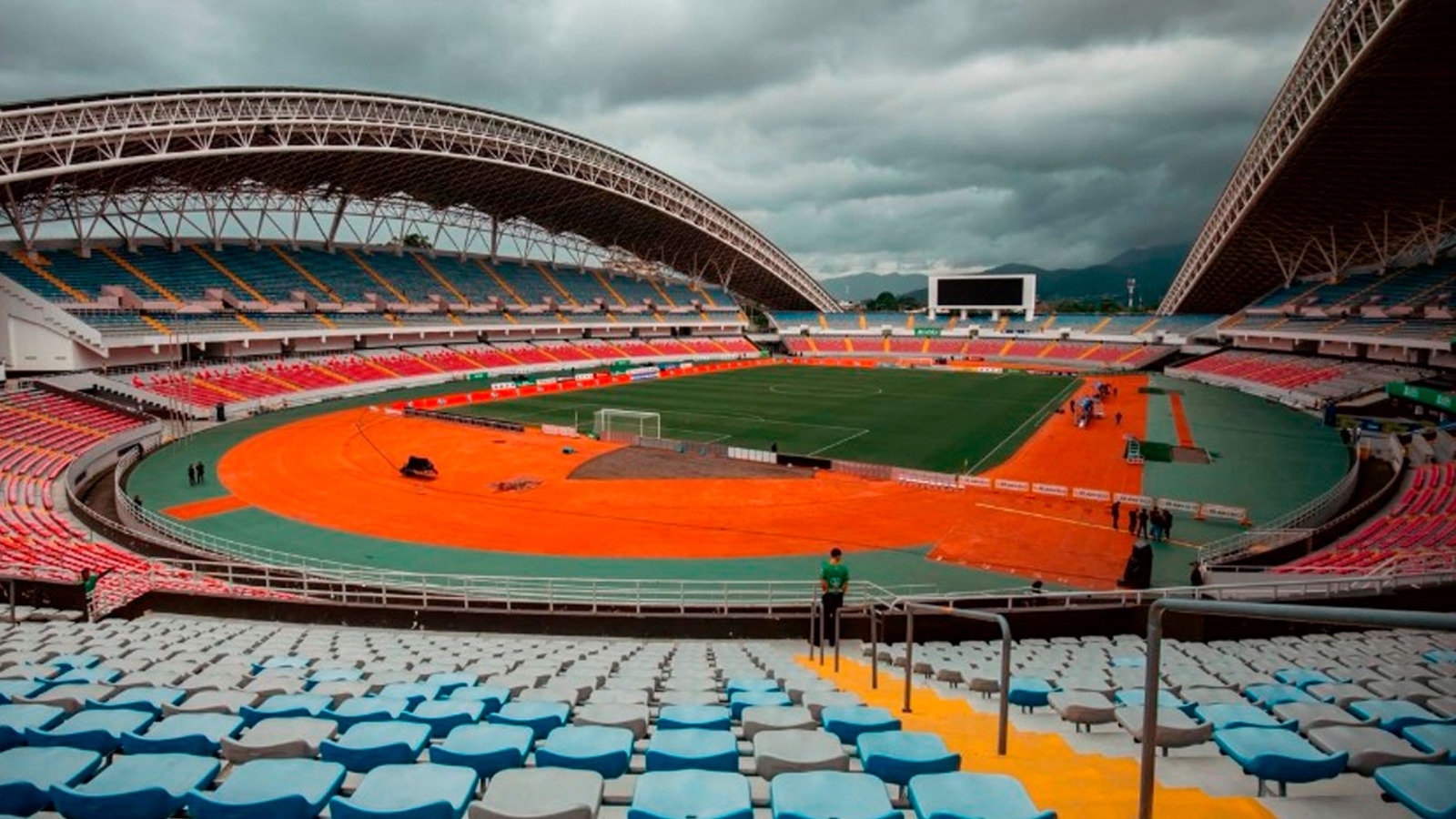 Estadio Nacional.