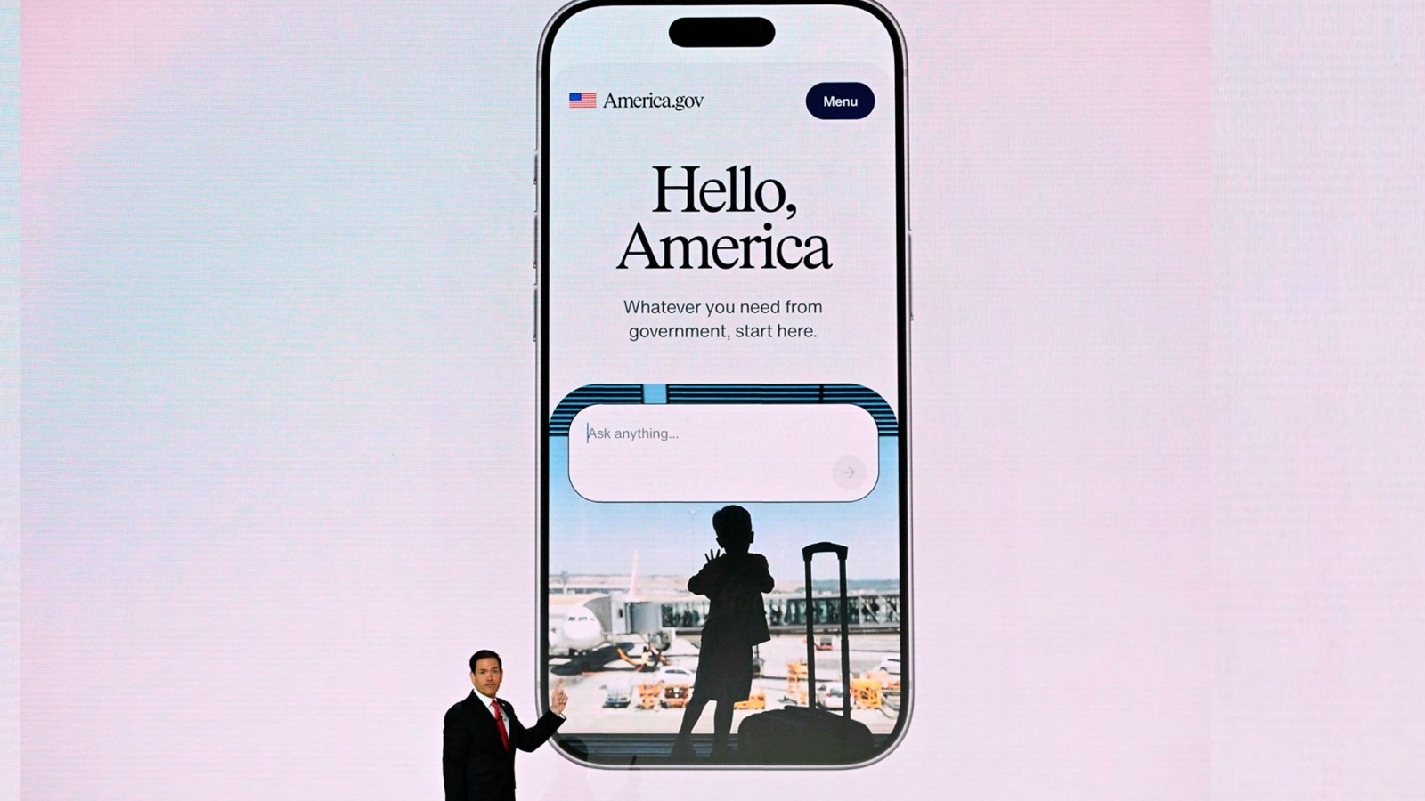 Trump lanza America.gov, un portal de servicios federales con IA