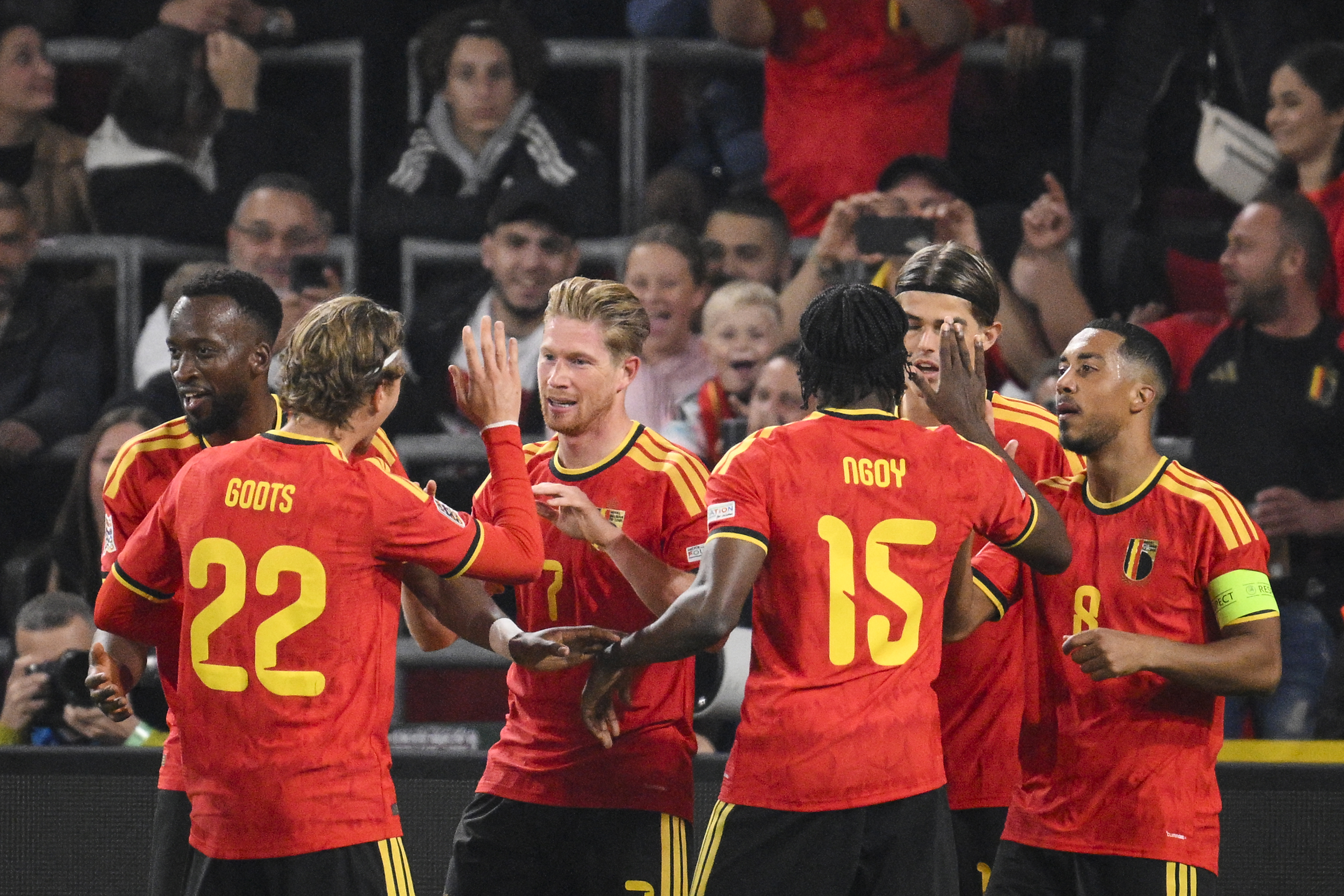 Bélgica golea 3-0 a Turquía con doblete de Kevin De Bruyne en la Liga de Naciones